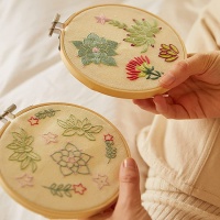 Kit de broderie Duo - Jardin miniature - DMC