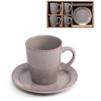 Tasse à café Motas taupe 250 ml - 4 services