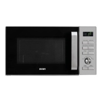 Four à micro-ondes de 900 watts avec gril - Svan SVMW923CX
