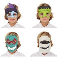 Masques de monstres d'Halloween pour enfants - 1 pc.