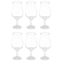 405 ml Verre à bière ondulé - 6 pcs.