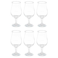 405 ml Verre à bière ondulé - 6 pcs.