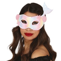 Masque de sirène rose