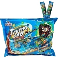 Bonbons crépitants Trueno Pop qui colorent la langue, 2 g - 200 unités