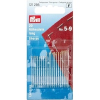 Aiguilles à coudre à main longue nº 5 - 9 - Prym - 20 pcs.