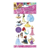 Tatouages temporaires Disney Princesse assortis - 12 pcs.