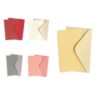 Petite carte avec enveloppe - 6 pcs.