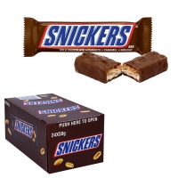 Snickers au chocolat au lait avec cacahuètes - 24 unités