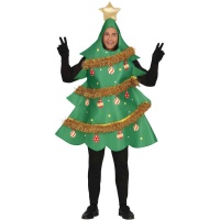 Costume de sapin de Noël pour adultes