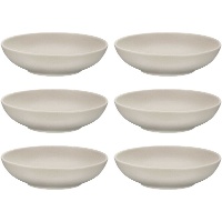 Assiette creuse de 20 cm mouchetée - Vessia - 6 unités