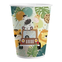Gobelets Safari 200 ml - 8 pcs.