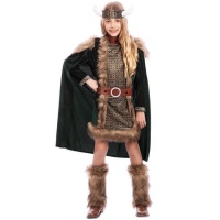 Costume de viking norvégien pour filles