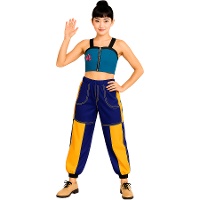 Costume de chanteuse K-Pop étoile bleue pour femme - DISPONIBLE DÉCEMBRE 2025