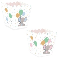 Boîte basse Elephant Baby - 12 pcs.