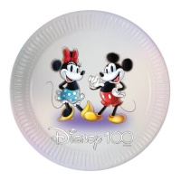 Assiettes vintage Mickey 23 cm - 8 pcs.