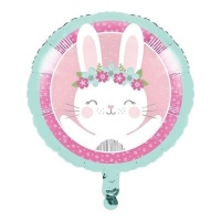 Ballon rond Baby Bunny 45,7 cm - Creative Converting