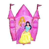 Ballon château de princesse 87 x 78 cm - Conver Party