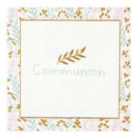 Serviettes de Communion Vintage 16,5 x 16,5 cm - 21 pcs.