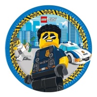 Plaques de police Lego 23 cm - 8 pcs.