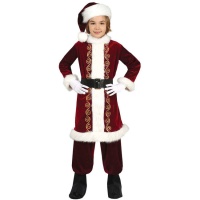 Costume de Père Noël marron pour enfants