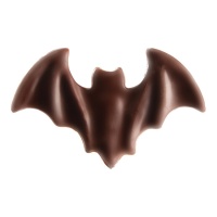 Figurines de chauve-souris d'Halloween en chocolat noir - 192 unités