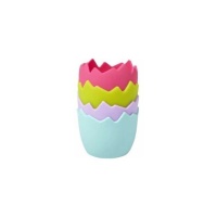 Capsules d'oeufs colorés pour cupcake - Wilton - 4 pcs.