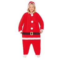 Costume de Père Noël avec capuche pour enfants