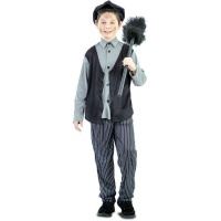 Costume de ramoneur avec casquette pour enfants