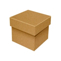 Boîte kraft 12 x 12 x 11 cm - Sweetkolor