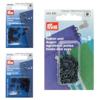 Supports en laiton noir - Prym - 12 pcs.