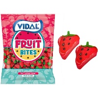 Tranches de fraise en réglisse - Vidal - 1,5 Kg