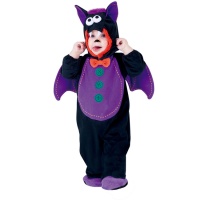 Costume de chauve-souris avec noeud papillon pour bébé