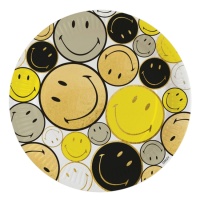 Assiettes Smiley Movement 23 cm - 8 pcs.