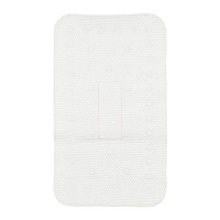 69,3 x 40 cm tapis de douche antidérapant en caoutchouc blanc