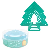 Coupeur de sapin de Noël - Scrapcooking - 5 pcs.