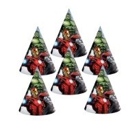 Chapeaux Avengers - 6 pcs.