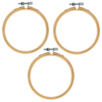 Cercles de broderie circulaires de 10 cm - Artemio - 3 pcs.