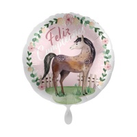43 cm Happy Birthday Horse Balloon