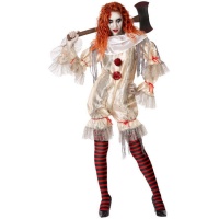 Costume de clown tueur pour femmes