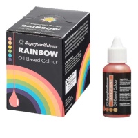 Set de coloration à l'huile arc-en-ciel 30 ml - Sugarflair - 6 unités