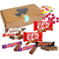 Boîte cadeau avec des snacks au chocolat - 16 pcs.