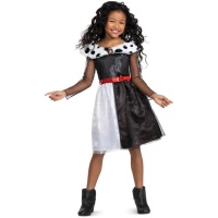 Costume de Cruella pour filles