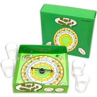 Jeu de A à Z avec des verres à shot