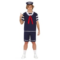 Costume de marin bleu marine pour hommes