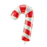 Ballon sucre d'orge rouge 50 x 82 cm - PartyDeco