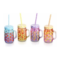 Carafe à fruits avec canne et couvercle 450 ml - 1 pc.