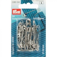 Épingles de sûreté en tailles assorties 2,7, 3,8 et 5 cm - Prym - 24 pcs.