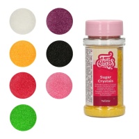 Paillettes de sucre cristal coloré 80 g - FunCakes