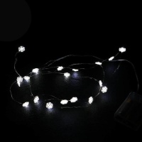 Guirlande lumineuse flocons de neige 2 m - 20 leds