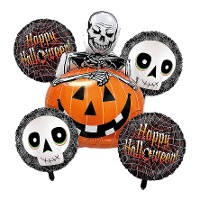 Bouquet de Joyeux Halloween - 5 unités